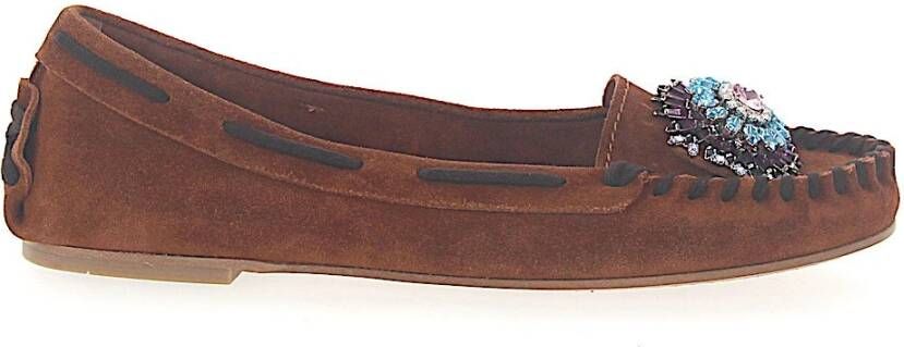 Miu Instappers & Slip ons Bruin Dames