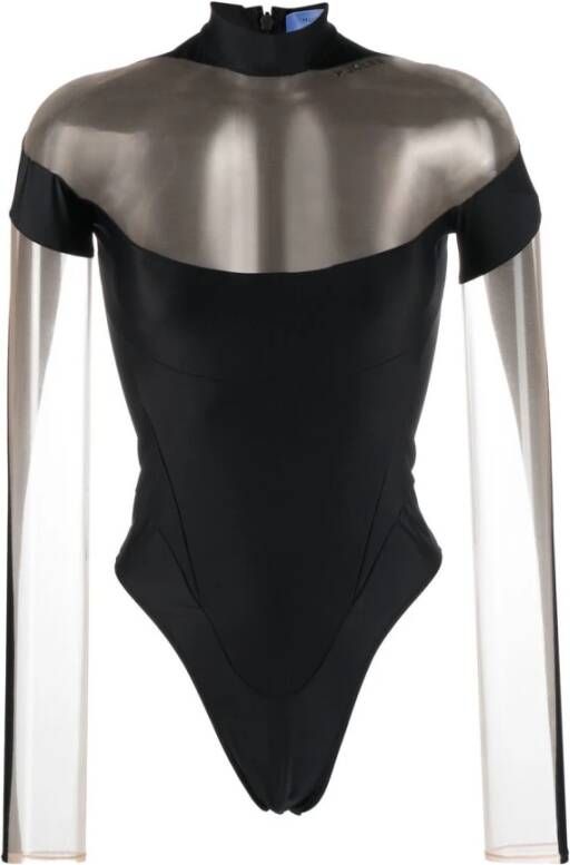 Mugler Bodies Zwart Dames