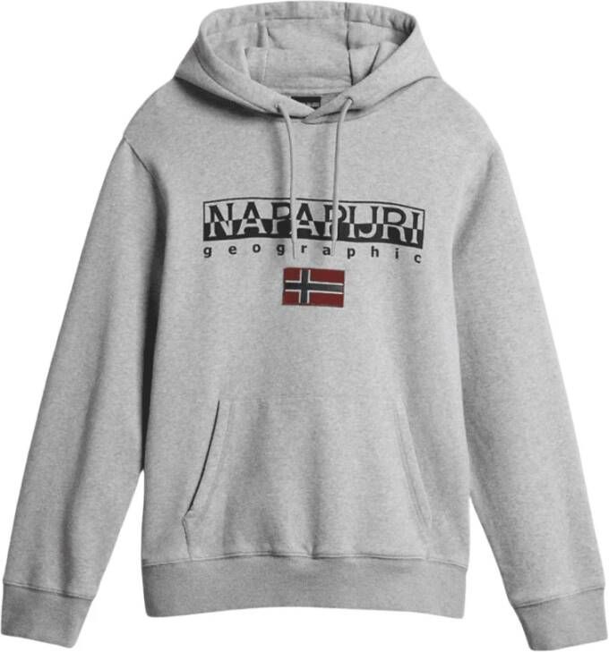 Napapijri Hoodies & sweatvesten Grijs Heren