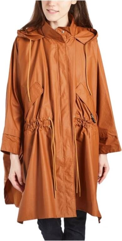 OOF Wear Waterdichte cape 9019 , Oranje, Dames