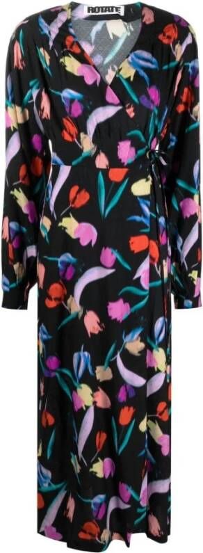 Rotate Birger Christensen Maxi kleedjes Paars Dames