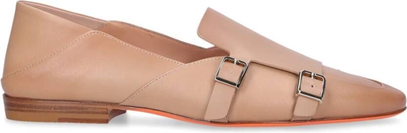 Santoni Instappers & Slip ons Beige Dames