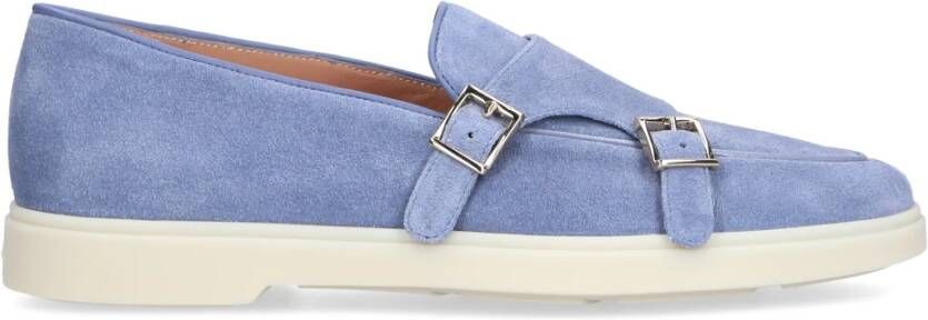 Santoni Instappers & Slip ons Blauw Dames