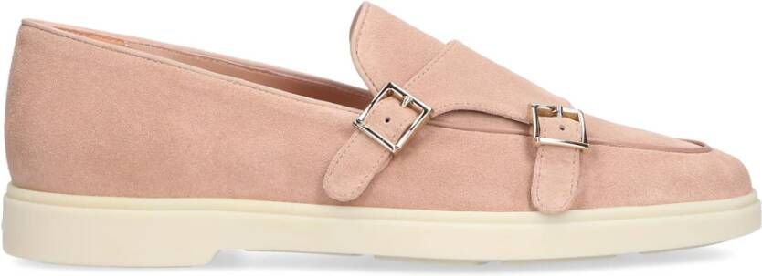 Santoni Instappers & Slip ons Roze Dames