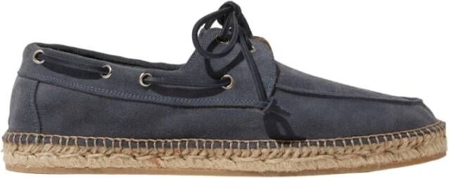 Scarosso Felipe Suede Espadrilles , Grijs, Heren