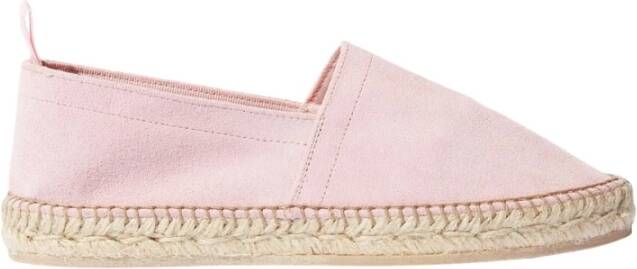 Scarosso Lola Suede Espadrilles , Roze, Dames