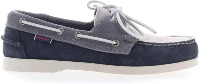 Sebago Portland Jib Sailor schoenen , Blauw, Heren