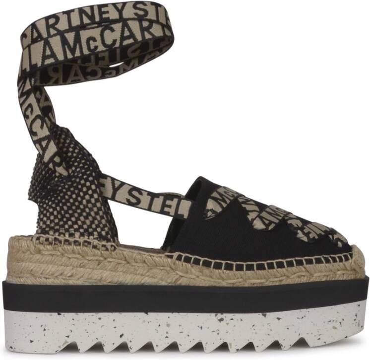 Stella Mccartney Onderwerp Espadrilles , Zwart, Dames