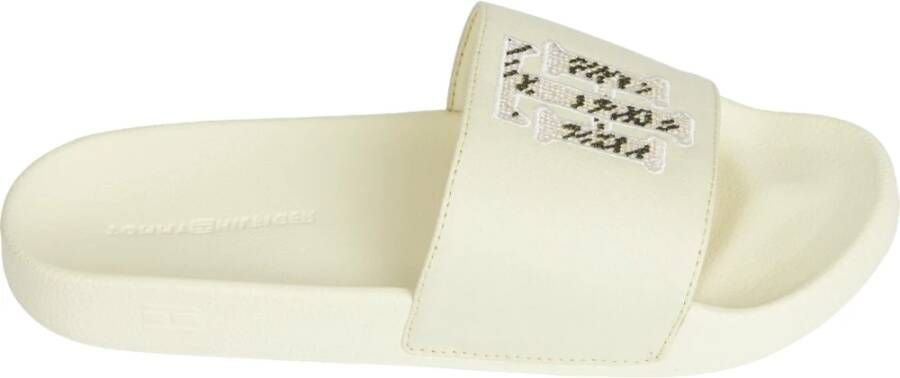 Tommy Hilfiger zwembad glijden , Geel, Dames