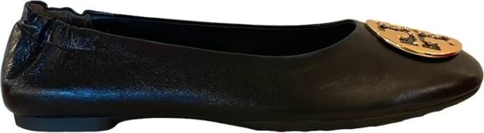 TORY BURCH Flat shoes Black , Zwart, Dames