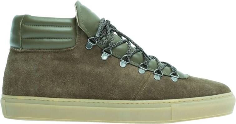 Zespà High top sneaker Zsp2 , Groen, Heren
