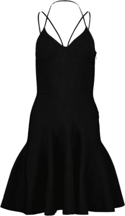 alexander mcqueen Korte jurk Grootte XS, Presta kleur zwart , Zwart, Dames