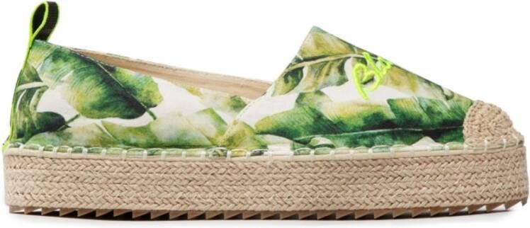 Blauer Espadrilles Groen Dames