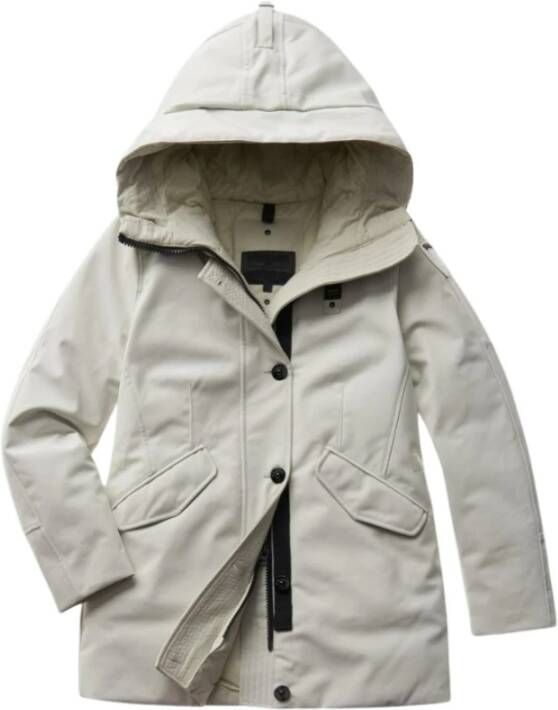 Blauer Voldoende jurken , Wit, Dames