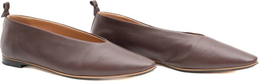Bottega Veneta Vintage Ballerinas , Bruin, Dames