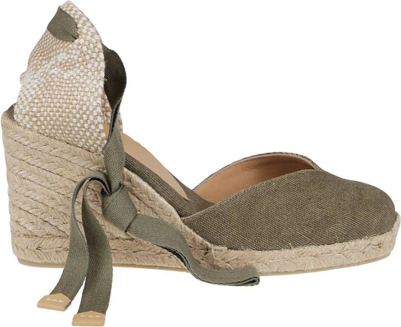 Castañer Espadrilles , Groen, Dames