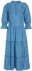 Dea Kudibal Blauwe Midi Jurk Silja Ns(co) Dress With Ruffles online kopen