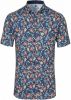 Desoto Overhemd Korte Mouw Bloemen , Blauw, Heren online kopen