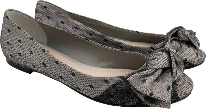 Dior Vintage Voldoende ballerinas , Grijs, Dames