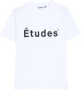 Études Etudes Wonder T shirt wit , Wit, Heren online kopen