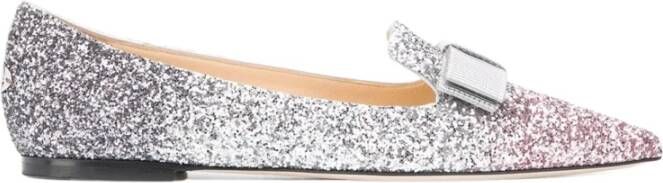 Jimmy Choo Womens Shoes Ballerinas Pink Ss23 , Roze, Dames