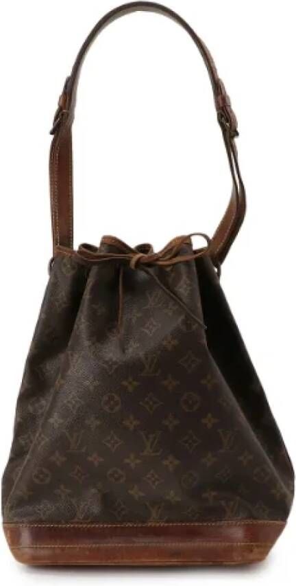 Pre owned Polyester louis vuitton bags , Bruin, Unisex