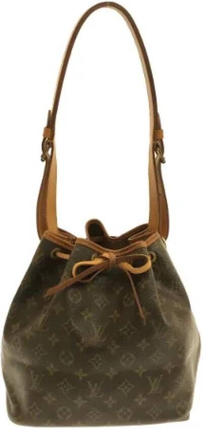 Louis Vuitton Vintage Voldoende Petitoe Monogram Bag , Bruin, Dames