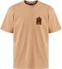 Mackage T shirt kameel , Bruin, Heren online kopen