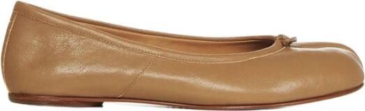 Maison Margiela Ballerinas , Bruin, Dames