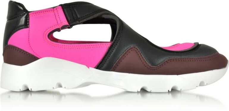 Maison Margiela Lederen sneakers , Roze, Dames