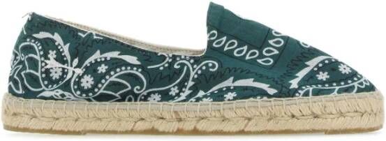 Manebí Espadrilles Groen Heren