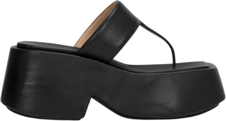 Marsell Zeppo Infradito , Zwart, Dames