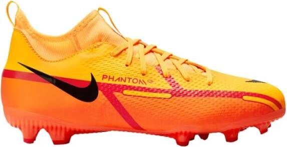 Nike Jr. Phantom GT2 Academy Dynamic Fit MG Voetbalschoen voor kleuters/kids(meerdere ondergronden) Oranje