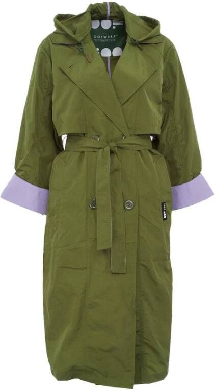 OOF Wear Trenchcoats & Mantels Groen Dames