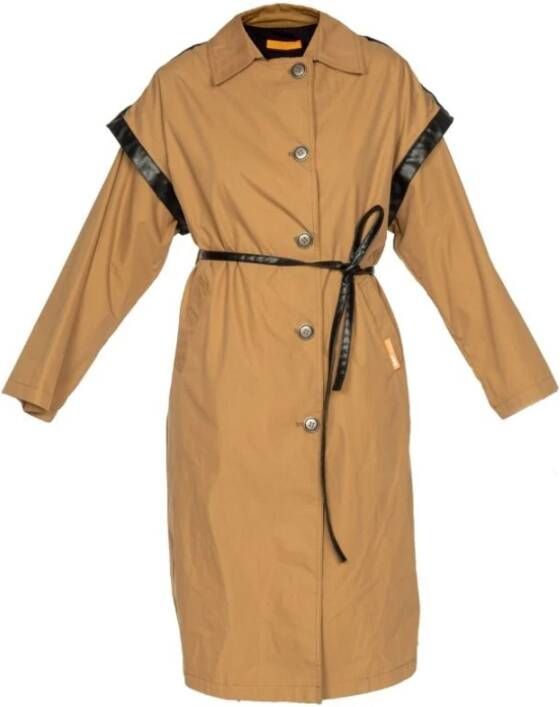 OOF Wear Trenchcoats & Mantels Bruin Dames