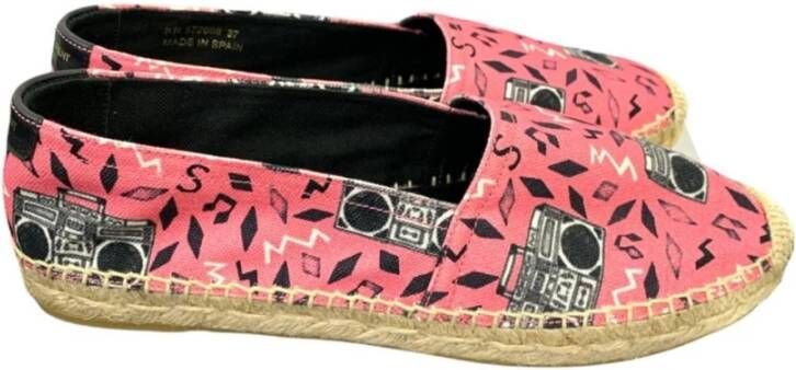Saint Laurent Espadrilles , Roze, Dames