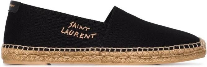 Saint Laurent Espadrilles Zwart Heren