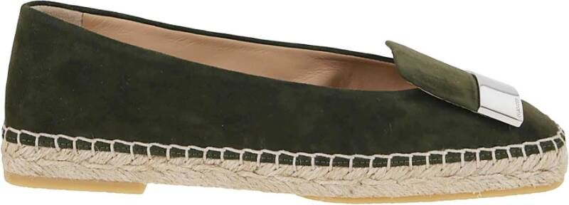 Sergio Rossi Ballerinas , Groen, Dames