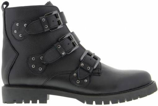 Tango Shoes Bee 352 A leren bikerboots zwart