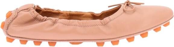 TOD'S Ballerinas , Oranje, Dames