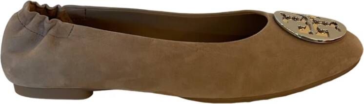 TORY BURCH Ballerina's Beige Dames