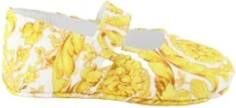 Versace Ballerines Barocco , Geel, Dames