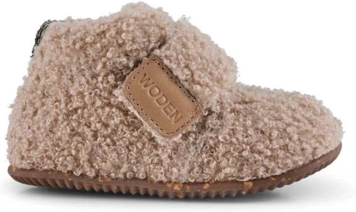 Woden Kim Teddy Beige , Beige, Heren