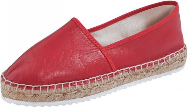 MONA Espadrille in modieuze stijl Rood