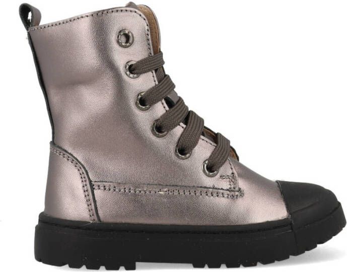 Shoesme Boot Biker SW21W001 A Zilver
