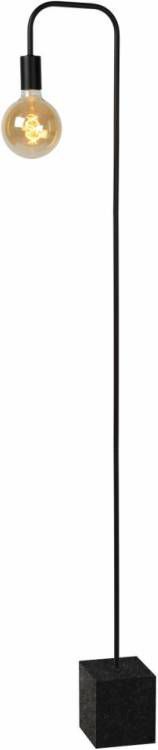 Lucide vloerlamp Lorin zwart Leen Bakker