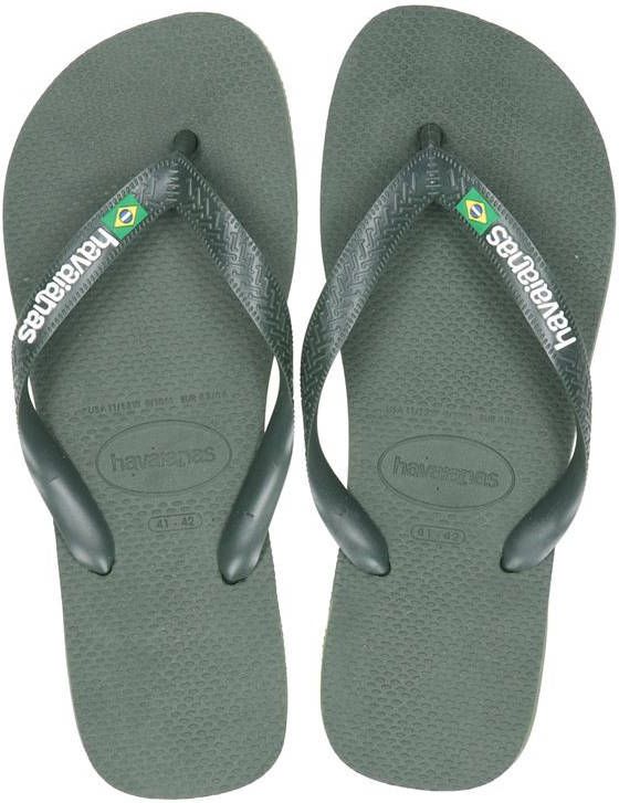 Havaianas Brasil slippers groen