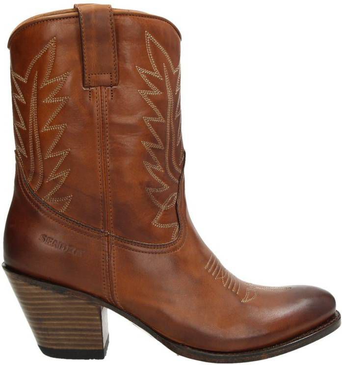 Sendra 13142 Laly leren cowboylaarzen cognac