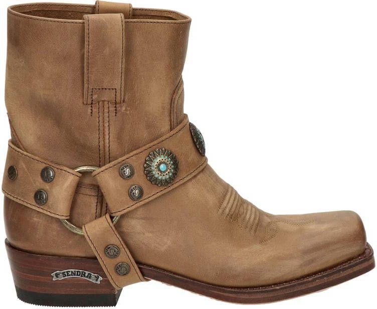 Sendra 13857 Blues Strong nubuck cowboylaarzen camel