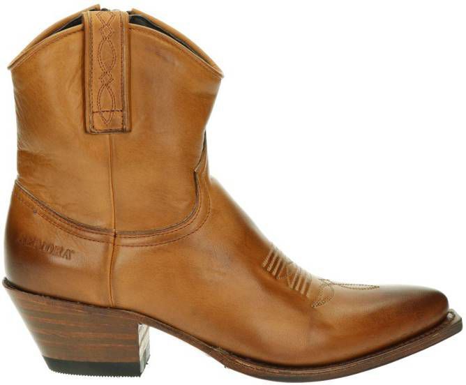 Sendra 13504 Lia Flex leren cowboylaarzen cognac